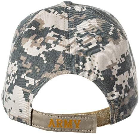 Официално Лицензирана Камуфляжная бейзболна шапка с бродерия на Армията на Съединените Щати