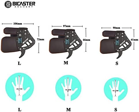 Тампон за пръстите на BICASTER АСК от Телешка кожа + Алуминиева Плоча за Олимпийски Огъване