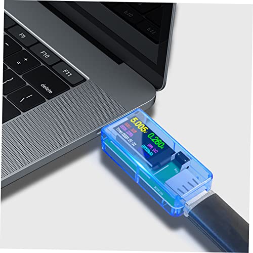 DOITOOL 4 бр. USB Тестер Дигитален Волтметър USB електромера USB Кабелен Тестер Волтметър Цветен Екран Измерване на