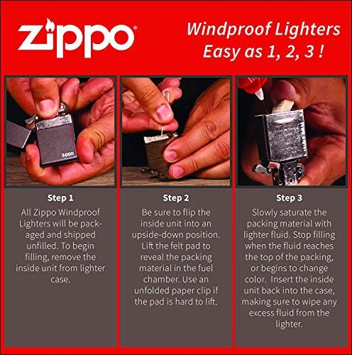 Запалка Zippo - Ветрозащитная запалка Animals Открито Nature (цвят Lion 540)