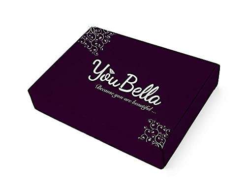 Комплект бижута за коса YouBella с фиби за детска дъвка за момичета (опаковка от 18 броя) (розов)
