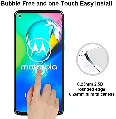 Защитно фолио за екрана на Motorola Moto G8 Power/G Power/G Stylus, [3 опаковки] [Твърдост 9H] [Висока резолюция]