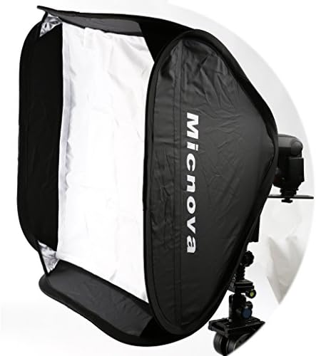 Комплект софтбоксов Micnova SB60 24x24 с L-образен група Speedlight за всички огнища фотоапарати