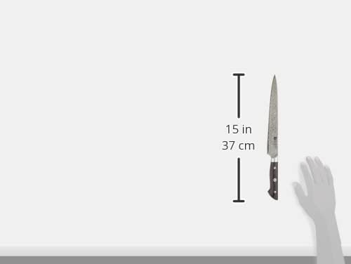 ZWILLING 30550-231 Takumi Carving 9,1 инча (230 мм), Дамасский нож за нарязване на мускулите, Произведено в Япония