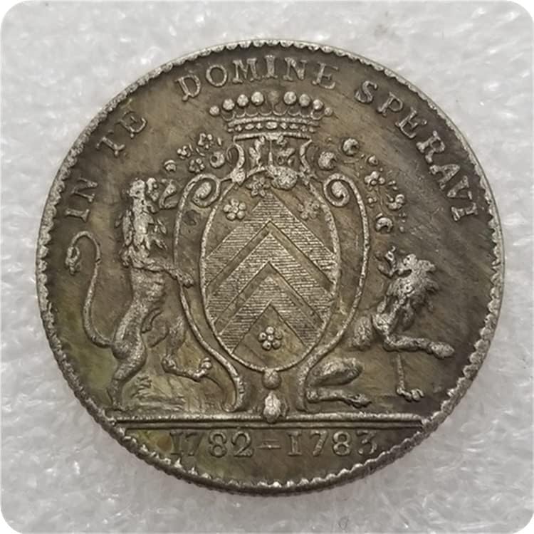 Старинни Занаяти Френски 1782-1783 Сребърен долар 2478