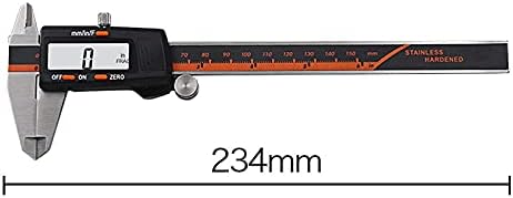 UXZDX CUJUX Цифров Дисплей Штангенциркуль 0-150 мм Фракция MM Инч точност ръководят Инструмент За Измерване на