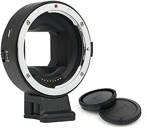 Адаптер за закрепване на обектива CANMEELUX AF EF-NEX IV за обектив Canon EF/EF-S (не е за Canon 50mm f1.4),