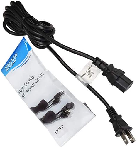 10-подножието на захранващия кабел за променлив ток HQRP, съвместим с мрежов кабел Sony KDL-46VE5 KDL-46VL150
