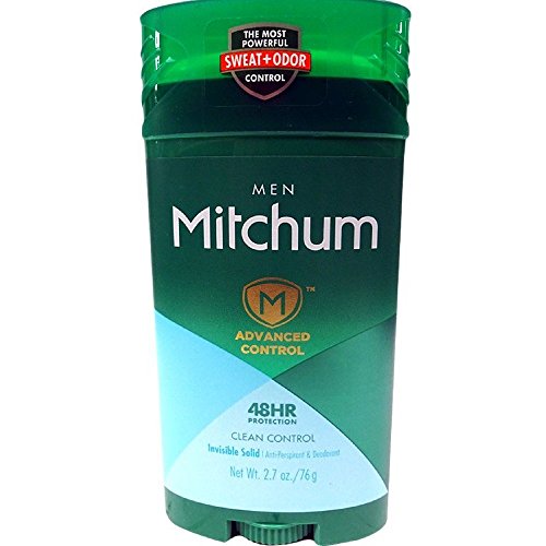 Mitchum Men Advanced Control, Clean Control Невидимото твърдо вещество 2,7 унции (опаковка от 10 броя)