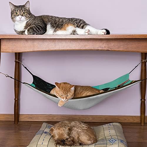 Хамак за домашни любимци Banana Sleeping Cat Bed с Регулируеми Каишки и Метални Куки 16,9 x13