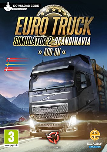 Допълнение Euro Truck Simulator 2 (Скандинавия), за PC