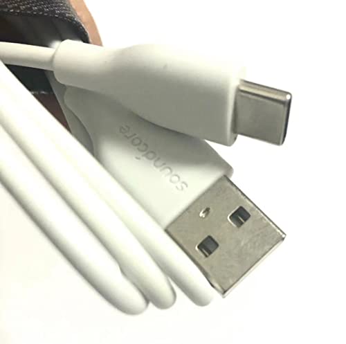 USB кабел-C е Подходящ за Anker Soundcore 1 2 Boost Mini 2 Flare + Plus Liberty Air Life Note Q10 Q20 Q30 Q35 Q20 +