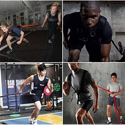 XWWDP Набор от гумени ленти За Фитнес с Съпротива, Тренировка, Йога, Спорт, Бокс, Футбол, Баскетбол, Способи за
