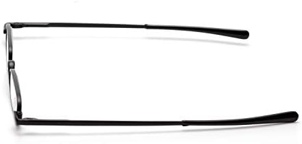 ZUVGEES, удобни мини-компактни, тънки очила за четене — леки преносими ридеры с калъф за писалки