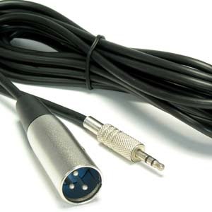 InstallerParts 10-крак конектор XLR за стереокабеля 3,5 мм -Може да се използва с микрофонными кабели, аудиоинтерфейсами,