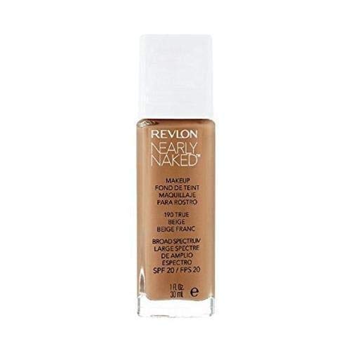 Revlon Nearly Naked Makeup SPF 20 Тонален крем № 190 True Beige, 1 Унция