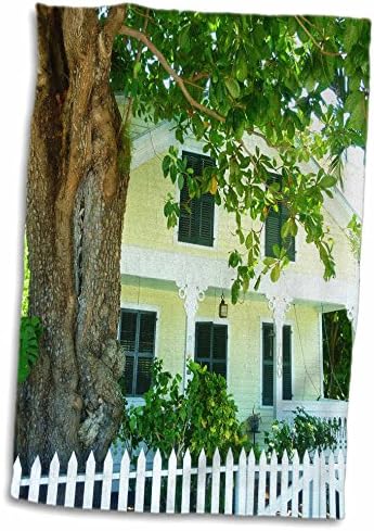 Кърпа 3D Rose Victorian Key West House TWL_41627_1 във викториански стил, 15x 22