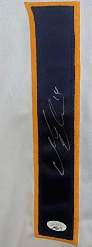 Матиас Экхольм подписа фланелка с автограф NHL Nashville Хищници JSA COA