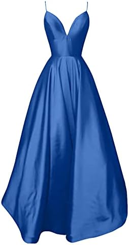 iQKA, женствена рокля на спагети презрамки и без ръкави, с V-образно деколте, рокли-люлка, трапециевидные рокли-люлка,