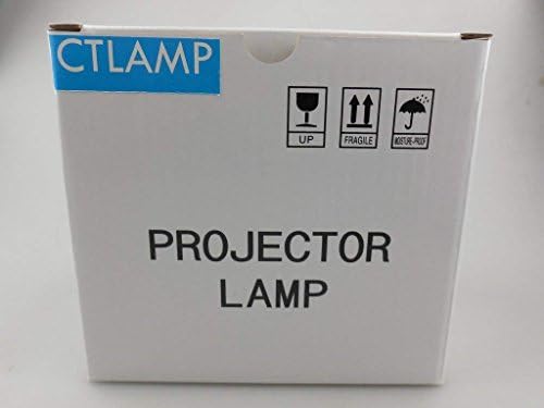 Работа на смени лампата на проектора CTLAMP POA-LMP54 с кутия, Съвместима с Sanyo PLV-Z1 PLV-Z1B PLV-Z1C