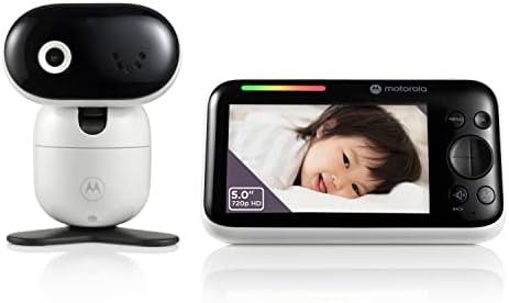 Видеоняня Motorola PIP1610 HD Connect - 5-инчов WiFi Видеоняня с камера, Монтиране на стена, 1080p, приложение за детска