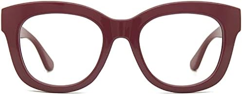 BE MY STYLE Големи Сини Леки очила за жени, размер XL, Безрецептурные очила Poppi