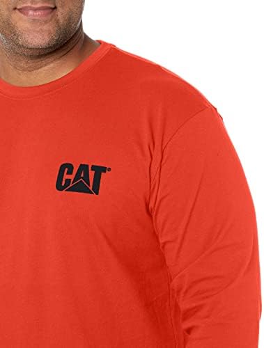 Мъжки ризи с дълъг ръкав логото на Caterpillar с логото на търговска марка Caterpillar с Линия за управление на