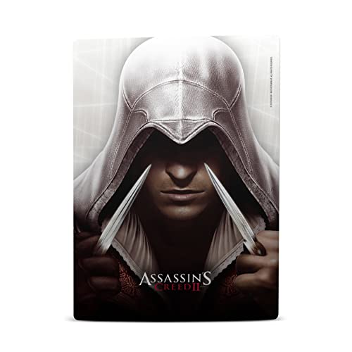 Дизайн на корпуса за главата Официално Лицензирана графика на Assassin ' s Creed Ezio II Винил Front панел Детска Стикер на кожата е Съвместима с конзолата на Sony PlayStation 5 PS5 Digital Edit
