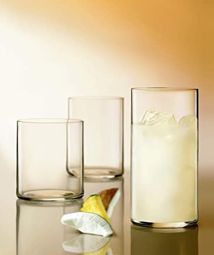 Чаши за напитки Luigi Bormioli най-висок клас за 12,25 грама, 6 броя (опаковка от 1), прозрачно фолио