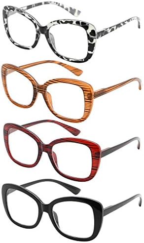 Eyekepper ще Спести 10% на 4 опаковки женски очила за четене и 4 опаковки ридеров за жени +1,25