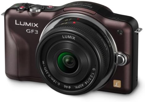 Panasonic Lumix DMC-GF3CT Kit 12,1-Мегапикселов Цифров фотоапарат с 14-миллиметровым Блинчатым обектив