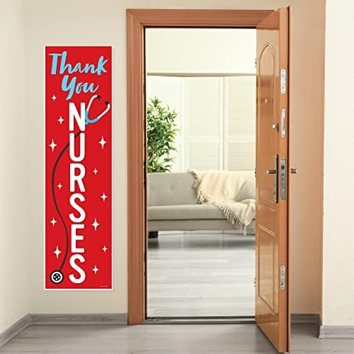 Голяма точка за щастие, Благодаря Ви, Сестри - Седмица на Благодарност медицински Сестри Украса на Входната врата -
