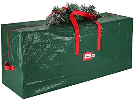FGYSFT Чанта за съхранение на Коледната елха - Коледно Одеяло 65 X 30 X 15, Голяма Начална Чанта за дрехи, Водонепроницаемое