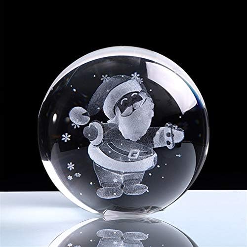 WCPJYZQ 60 mm/80 mm 3D Кристална топка, Стъклена Гравированная Умален модел на Земята Сфера Кристал Занаятчийски Украшение