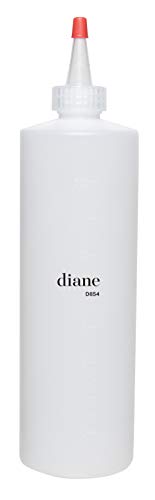 Флакон–апликатор Diane за оформяне и боядисване на коса, Голям – 10 инчов, резервоарът е 16 грама - Прозрачен – D855