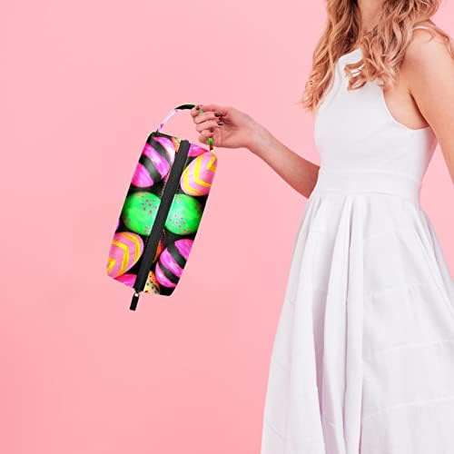 TBOUOBT Козметични чанти, козметични Чанти за жени, Малки Пътни Чанти за Грим, Цвят на Великден Великден