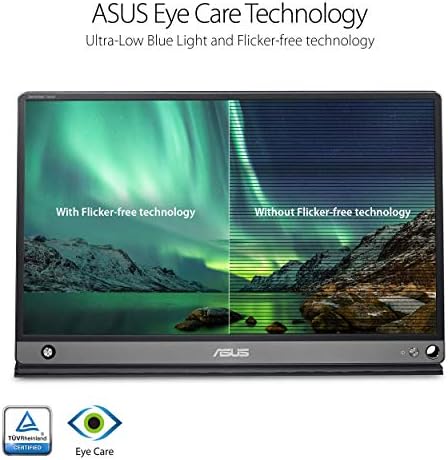 Asus Zenscreen MB16AMT 15.6-инчов сензорен екран с Full HD със сгъваем smart-калъф (обновена)