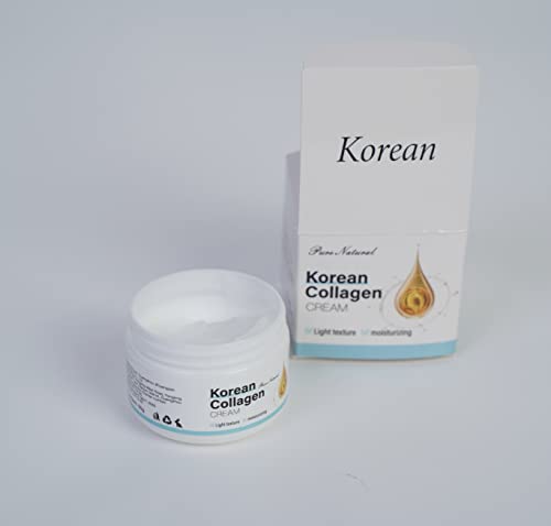 Корейски Колаген крем,Колаген Хидратиращ крем за лице, Дневен и Нощен крем, Крем за шията и гърдите за изглаждане на кожата