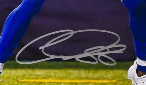 Сиди Агнето С Подпис В рамката на Далас Ковбойз 16x20 Тачдаун Снимка Фанатици - Снимки NFL с автограф