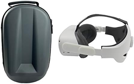 Калъф Oculus Quest 2, Твърд калъф За носене Oculus Quest 2, Регулируеми Главоболие колан Elite и чанта за съхранение
