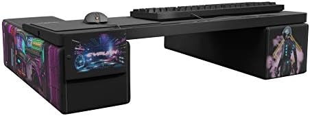 Couchmaster Cyberpunk CYCON2 - CYPUNK Limited Edition - Кожена игрална маса Черен цвят за мишка и клавиатура за PC, PS4/ 5, Xbox One /Series X