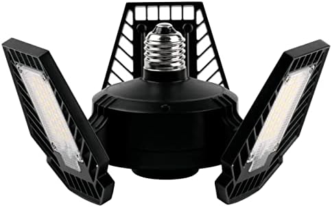 Led лампа Sunlite 81249 за гараж, 50 W (еквивалент на 300 Вата), 6000 Лумена, дневна светлина 5000 К, Средна база E26, в