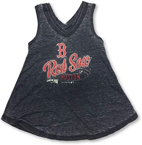 Напълно Прозрачна риза-състезателен безрукавка Outerstuff Boston Red Sox за момичета
