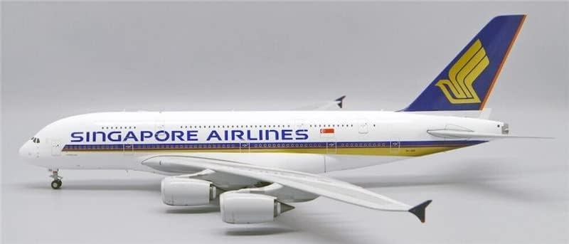 JC Wings Singapore Airlines за самолет Airbus A380 9V-SKB 1/200, НАПРАВЕН ПОД НАТИСК, Готова модел