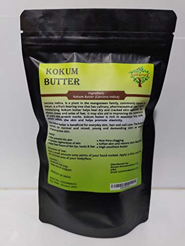 SunNature Kokum Butter - Лесно, Твърдото масло, използван за направата на сапуни, лосиони, Балсам за устни, масла за тяло
