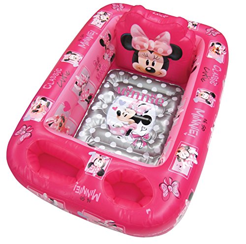 Вана с въздушна възглавница Disney Minnie Mouse - свободно стояща, Надуваема, Преносима, Надуваеми, За безопасно къпане,