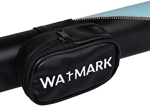 WAYMARK Билярд / Билярдна щека в твърд калъф 1х1, с капацитет 1 Комплект от 2 части (1 Задника / 1 Пръчка) Чанта за носене
