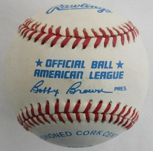 Дик Крихоски Подписа Автограф Rawlings Baseball B121 - Бейзболни Топки С Автографи