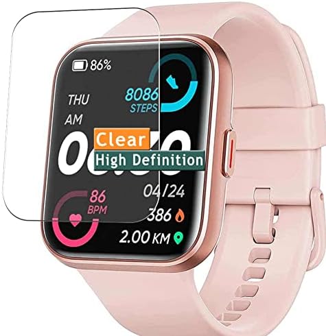 Защитно фолио за екрана Vaxson от 3 комплекти, съвместима с ACHOICE ENOMIR ID208 1,69Smart Watch smartwatch Защитно фолио от