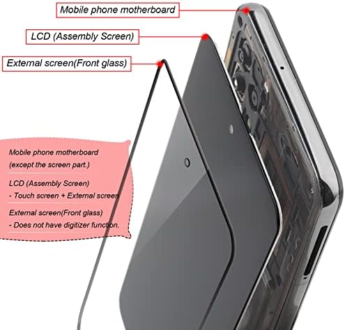 Подмяна на екрана OCOLOR за Motorola Moto G Stylus 2022 LCD дисплей за Motorola Moto G Stylus 2022 XT2211 XT2211-1 XT2211DL Сензорен цифров преобразувател в колекцията с инструменти